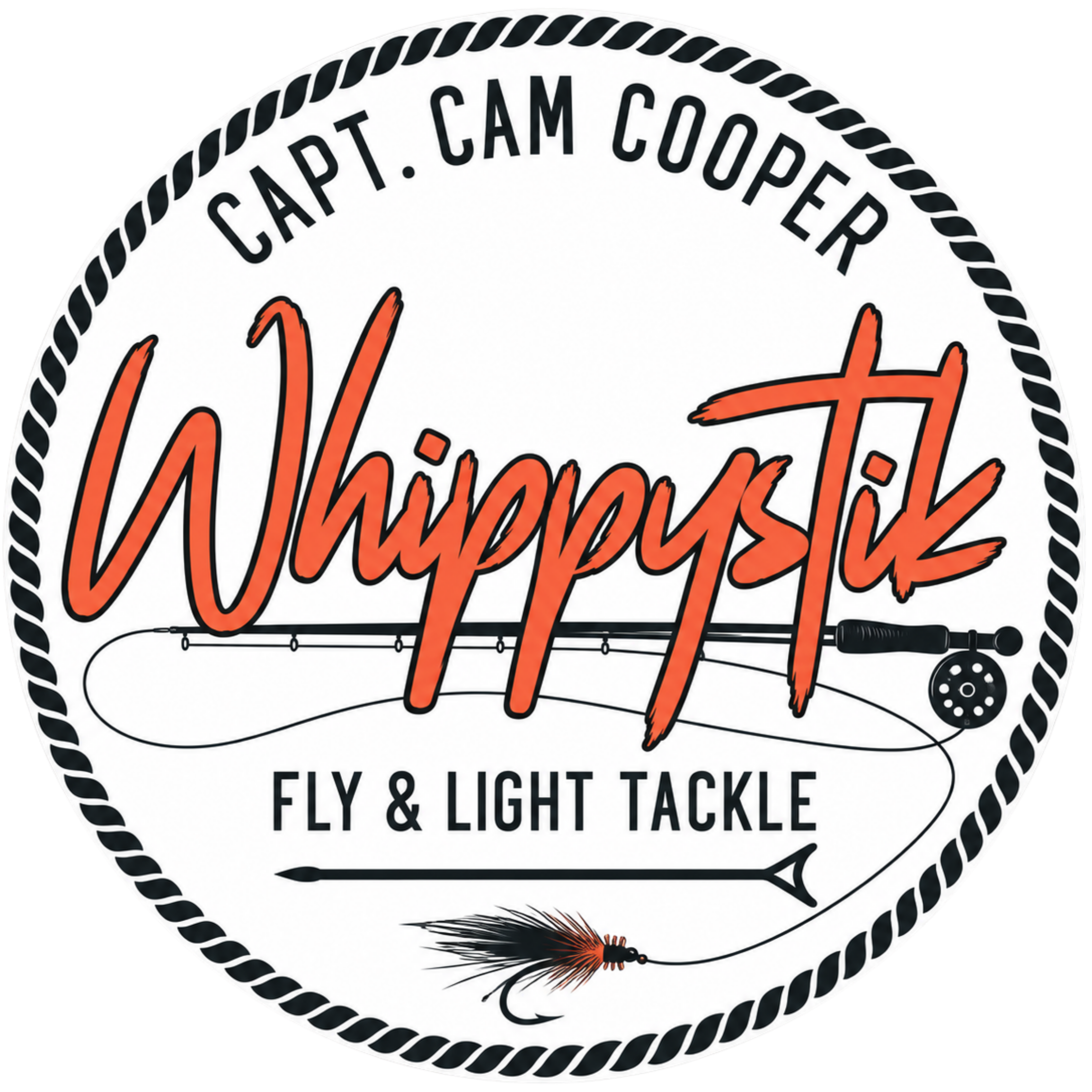 Capt. Cam Cooper — WhippyStik Fly & Light Tackle badge